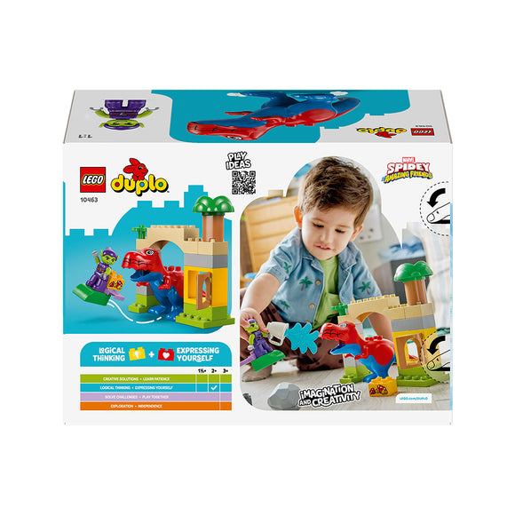 LEGO® DUPLO® │Marvel Dinosaur Spidey-Rex vs. Green Goblin 10463