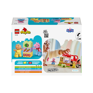 LEGO® DUPLO® Peppa Pig Tractor and Market Building Toy 10468 - 0