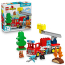 LEGO® DUPLO® Town Fire Engine with Hose and Firefighter 10473-10