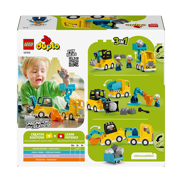 LEGO® DUPLO® Town 3 in 1 Construction Vehicles Toys 10475