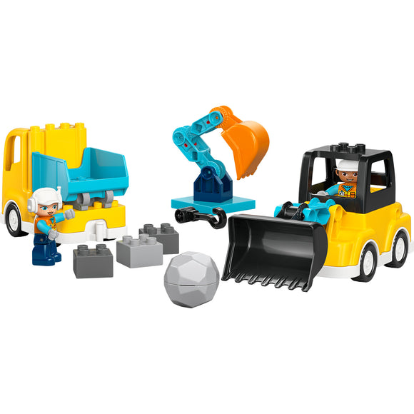 LEGO® DUPLO® Town 3 in 1 Construction Vehicles Toys 10475