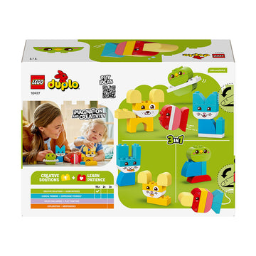 LEGO® DUPLO® My First 3 in 1 Creative Cute Pets Toy 10477 - 0