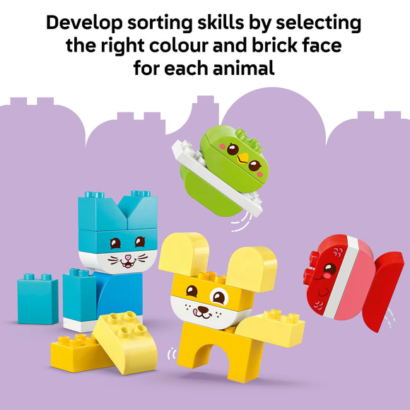 LEGO® DUPLO® My First 3 in 1 Creative Cute Pets Toy 10477