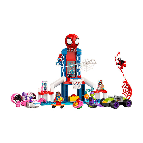 LEGO® Marvel Spidey And His Amazing Friends Spider-Man Webquarters Hangout 10784 - SLIGHTLY DAMAGED BOX