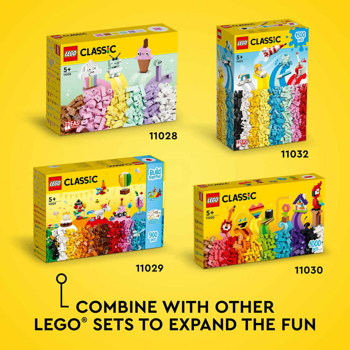 LEGO® Classic Creative Color Fun Building Toy Set 11032
