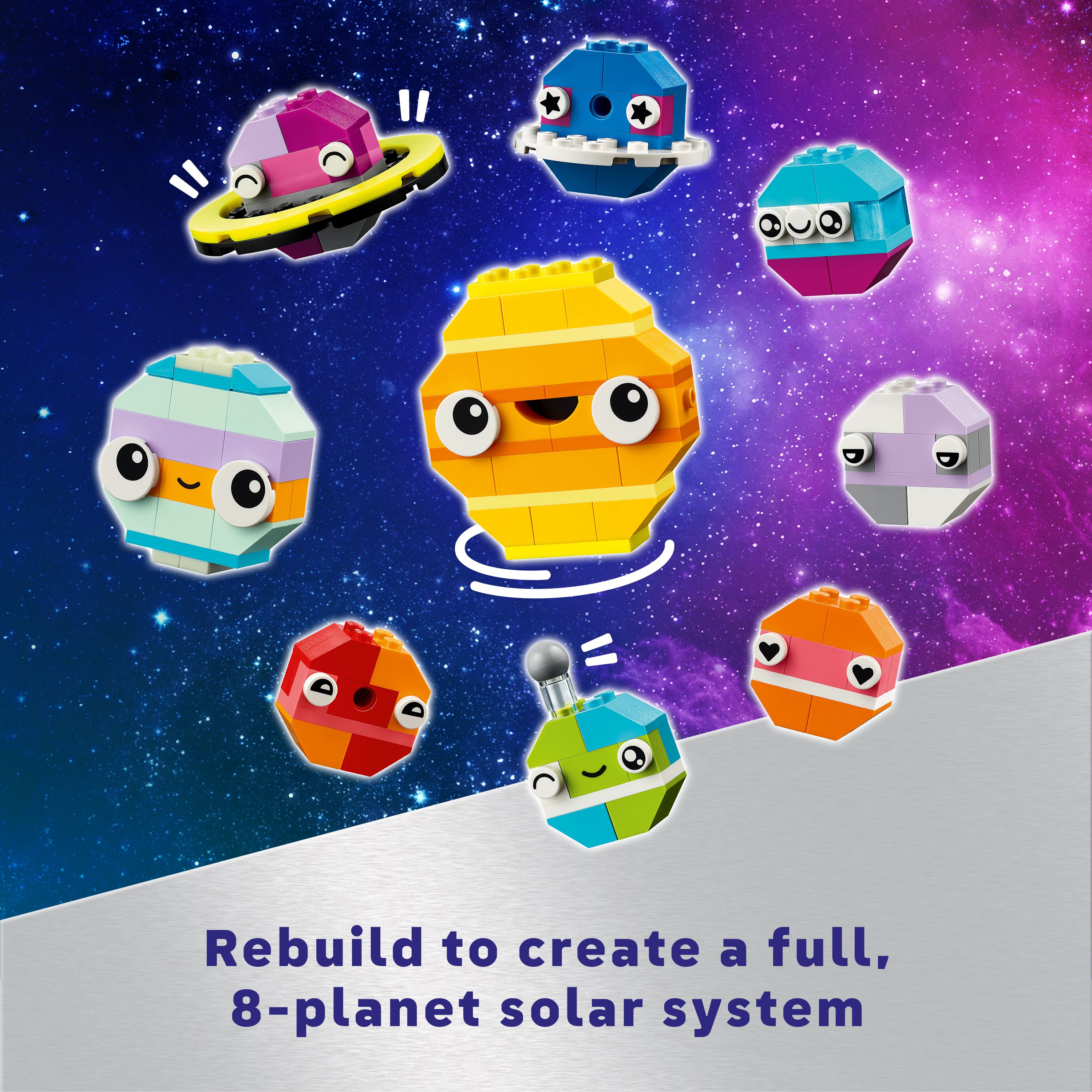 LEGO® Classic Creative Space Planets Toy Set 11037 | Import A Toy