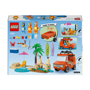 LEGO® Bluey: Bluey’s Beach & Family Car Trip, Preschool Toy Building Kit 11202 - 0