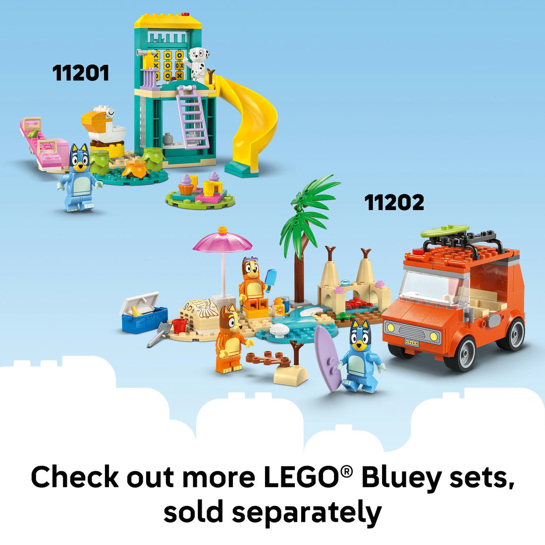 LEGO® Bluey: Bluey’s Family House Playset, Home-Building Kit 11203