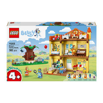LEGO® Bluey: Bluey’s Family House Playset, Home-Building Kit 11203