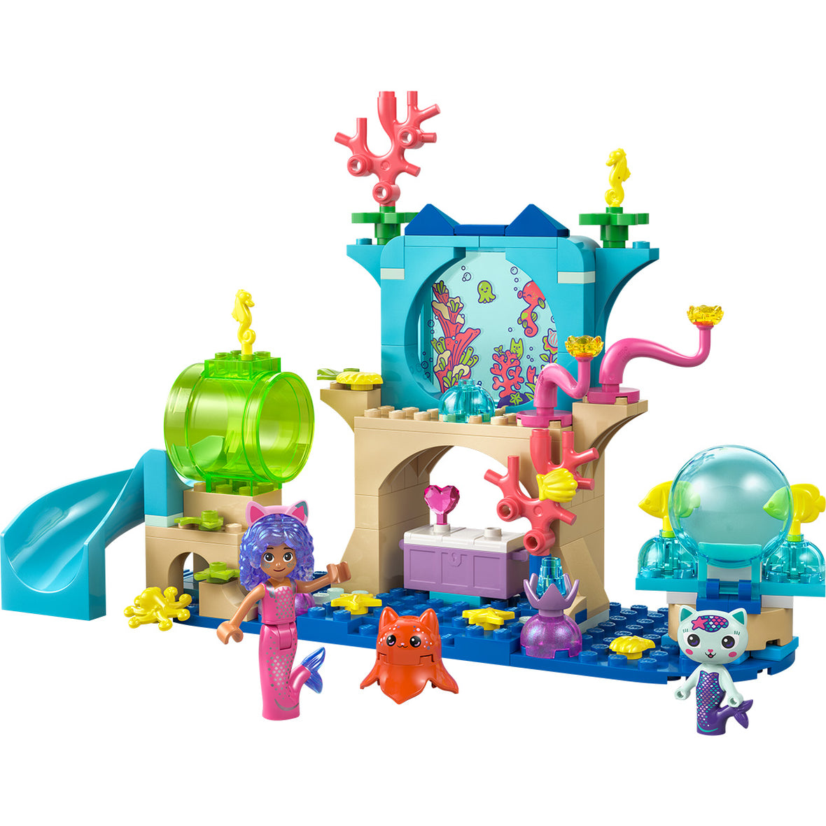 LEGO® Gabby’s Dollhouse Mermaid Gabby’s Aquarium Adventure Animal Toy 11204