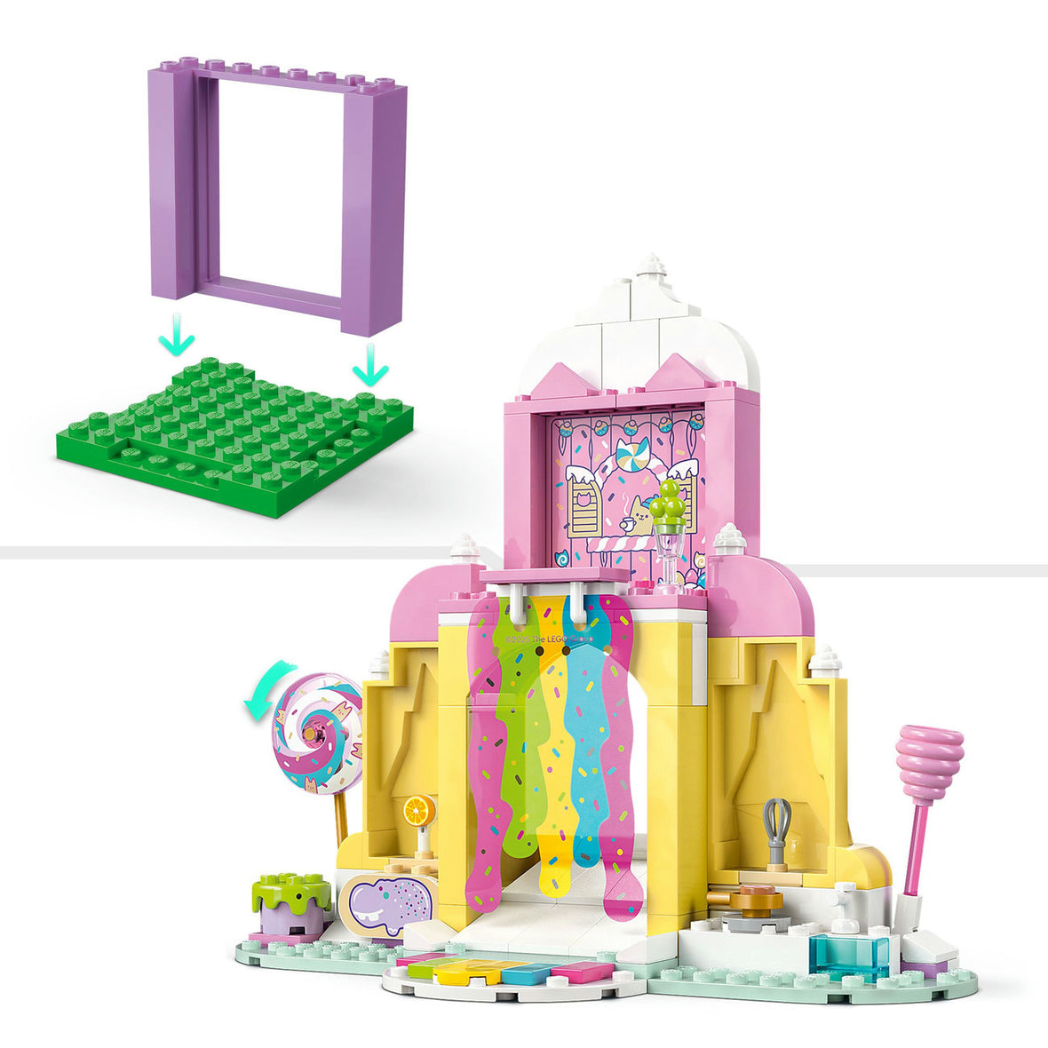 LEGO® Gabby’s Dollhouse Sweet Treat Mountain & Kitty Garden Pretend Play 11205