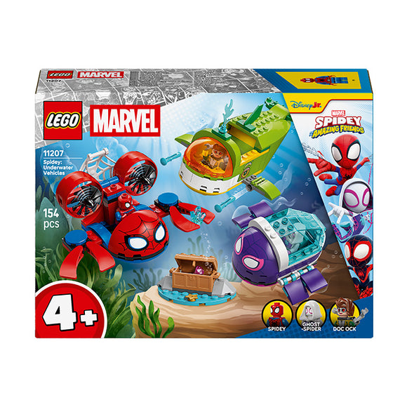 LEGO® ǀ Marvel Spidey And His Amazing Friends Spidey: Underwater Vehicles 11207