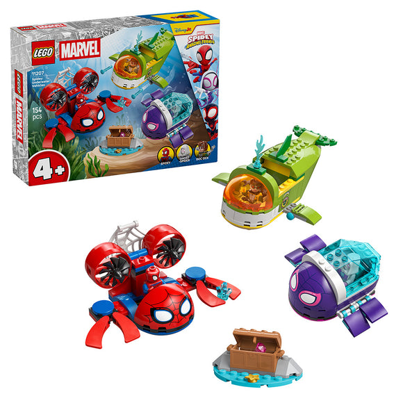 LEGO® ǀ Marvel Spidey And His Amazing Friends Spidey: Underwater Vehicles 11207