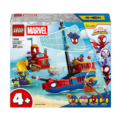 LEGO® Marvel Spidey And His Amazing Friends Team Spidey Pirate Ship 11208
