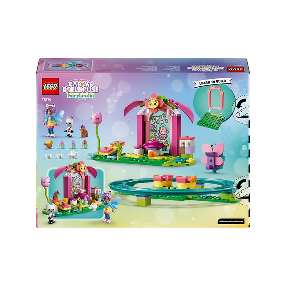 LEGO® Gabby’s Dollhouse Fairy Roller Coaster and Tea Party 11214