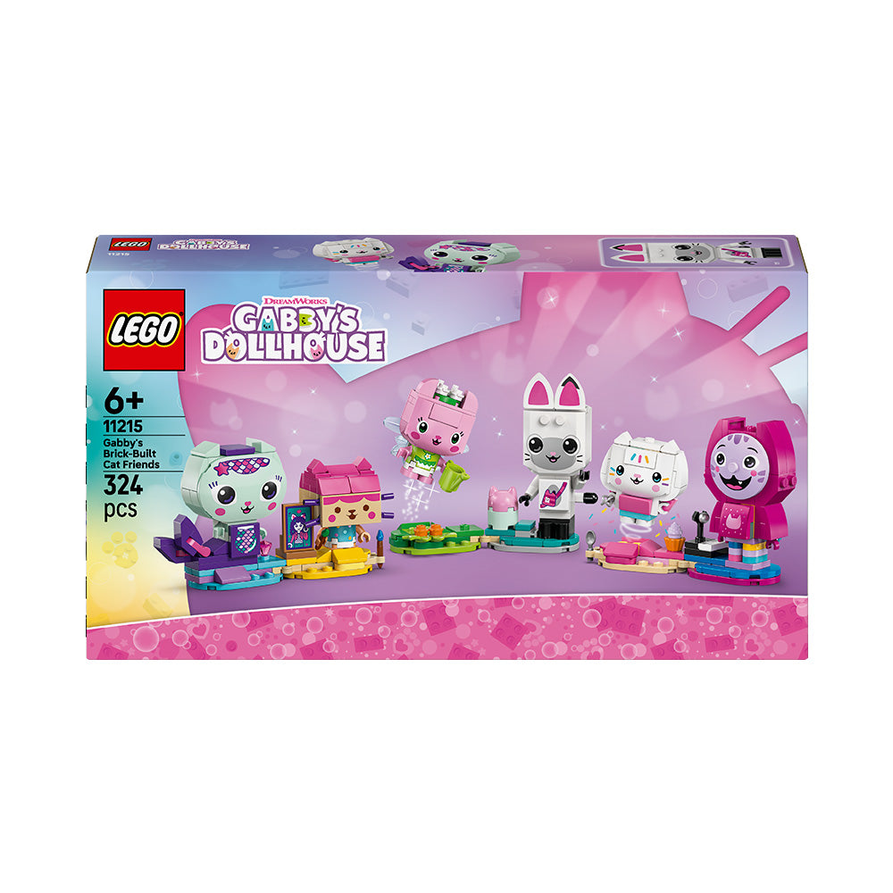 LEGO® Gabby's Dollhouse Gabby's Brick-Built Cat Friends 11215