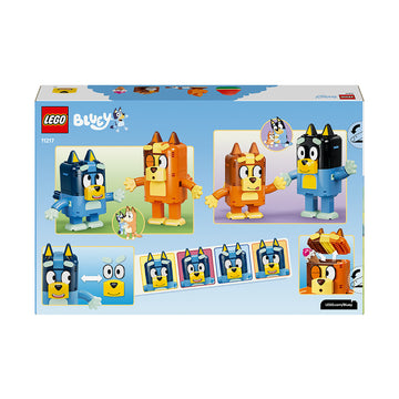 LEGO® Bluey Brick-Built Bluey Family Toy Figures Set 11217 - 0