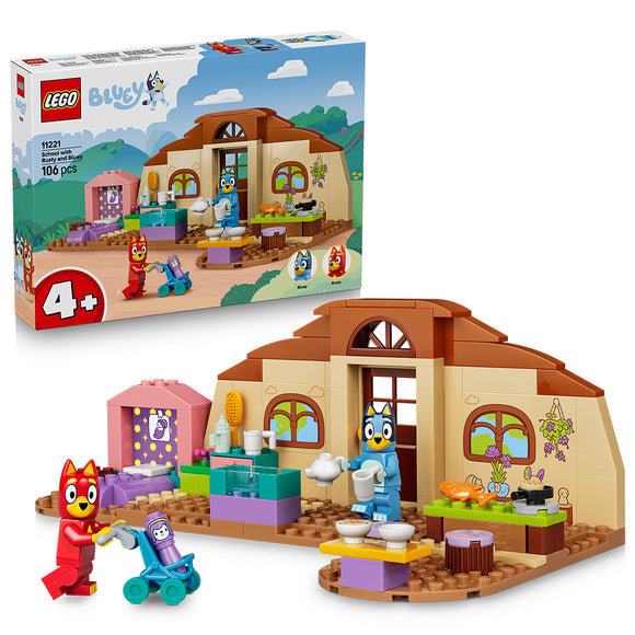 LEGO® Bluey School with Rusty and Bluey Building Toy 11221