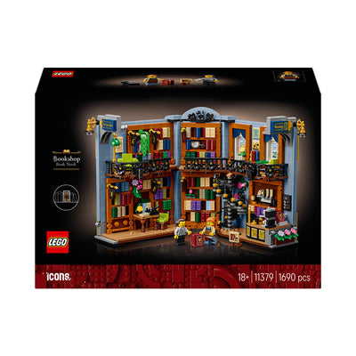 LEGO® Icons Bookstore: Book Nook Kit Building Set 11379
