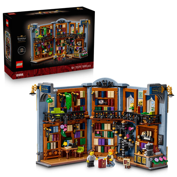 LEGO® Icons Bookstore: Book Nook Kit Building Set 11379