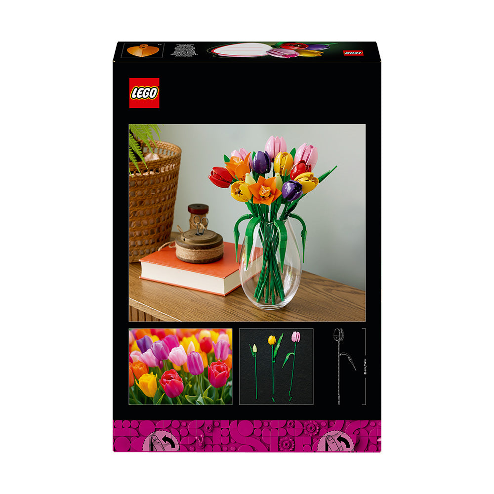 LEGO® Botanicals Tulip Bouquet Flower Decor 11501 | Import A Toy