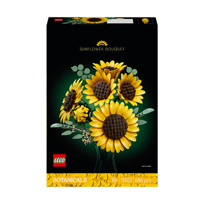 LEGO® Botanicals Sunflower Bouquet Flower Decor 11502