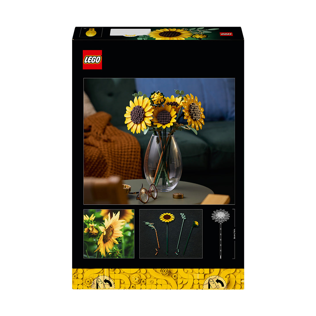 LEGO® Botanicals Sunflower Bouquet Flower Decor 11502 | Import A Toy