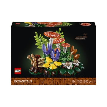 LEGO® Botanicals Woodland Mushrooms Building Set 11505