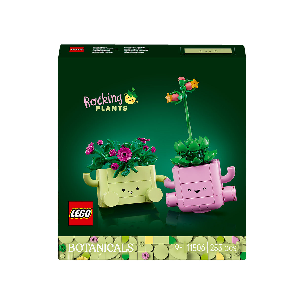 Lego Rocking Plants LEGO® Botanicals Rocking Plants Flower Building Set 11506 | Import A Toy