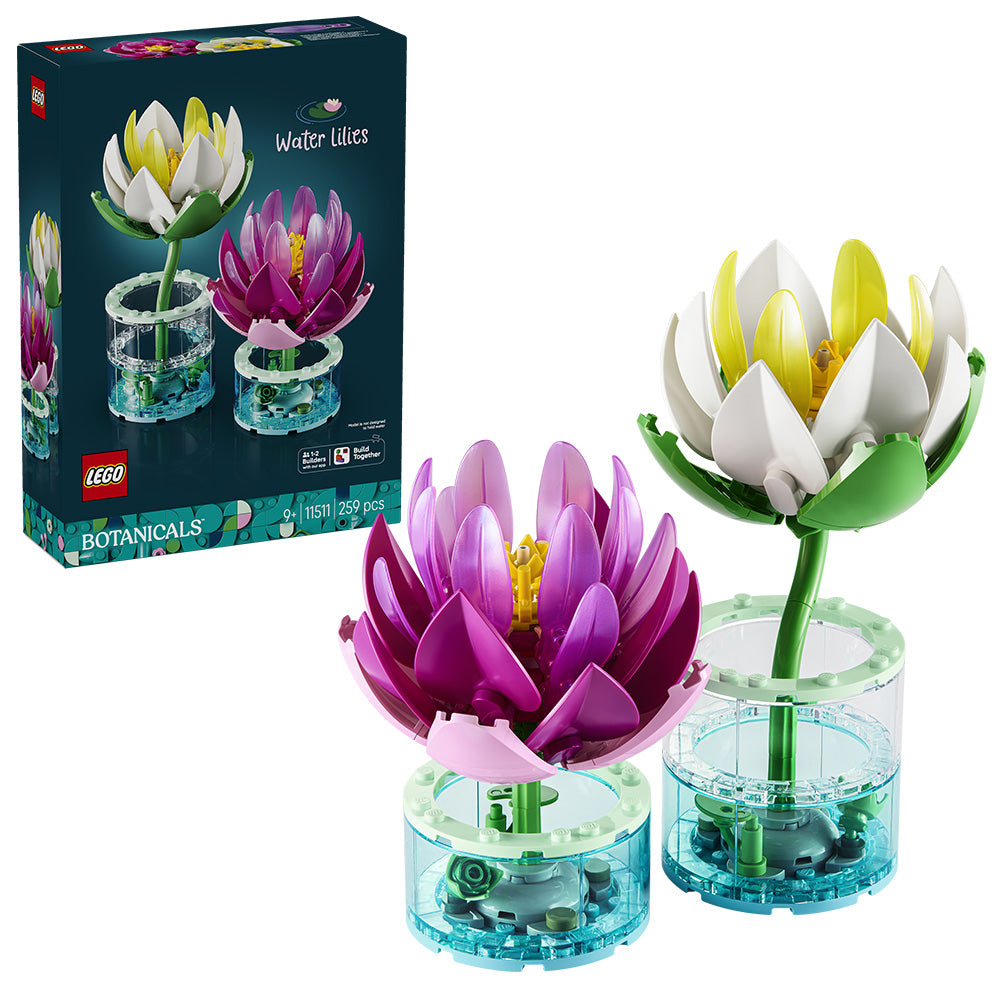 LEGO® Botanicals Water Lilies Flower Building Set 11511