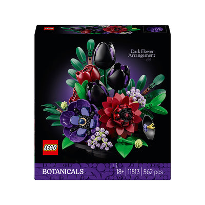 LEGO® Botanicals Dark Flower Arrangement Building Set 11513