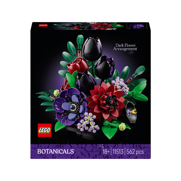 LEGO® Botanicals Dark Flower Arrangement Building Set 11513
