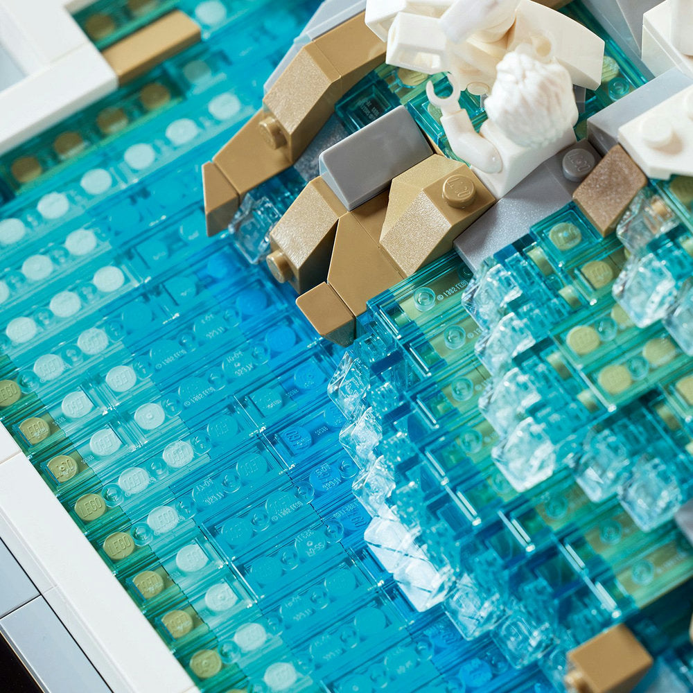 LEGO® Architecture Trevi Fountain Model, Italian Landmark Rome Memorabilia 21062