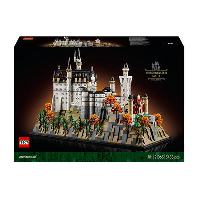 LEGO® Architecture Neuschwanstein Castle Collectible Model Kit for Adults 21063