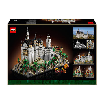LEGO® Architecture Neuschwanstein Castle Collectible Model Kit for Adults 21063 - 0