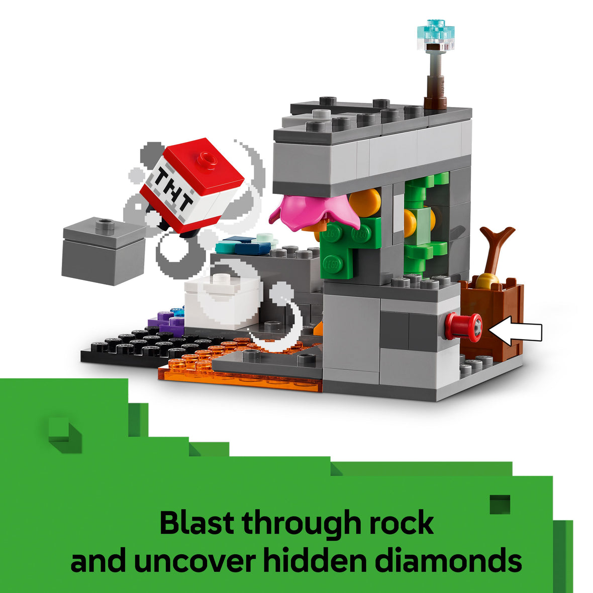 LEGO® Minecraft® The Warden Encounter Collectible Video Game Merch 21274
