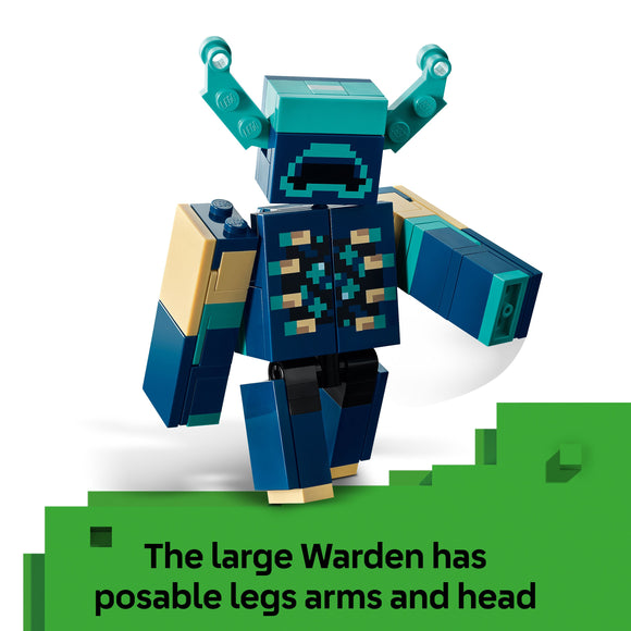 LEGO® Minecraft® The Warden Encounter Collectible Video Game Merch 21274