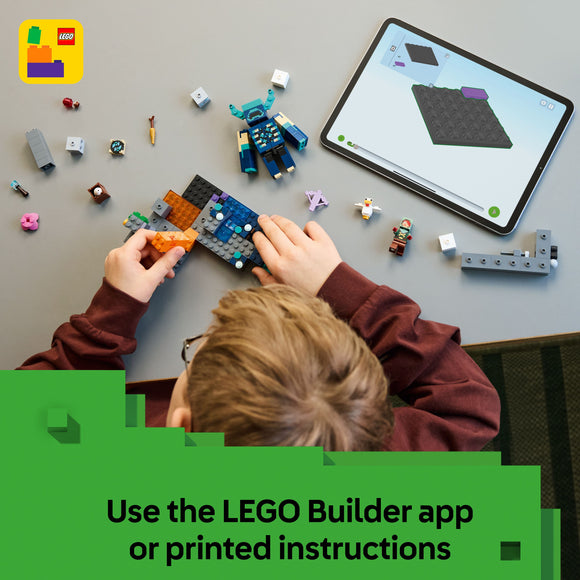 LEGO® Minecraft® The Warden Encounter Collectible Video Game Merch 21274