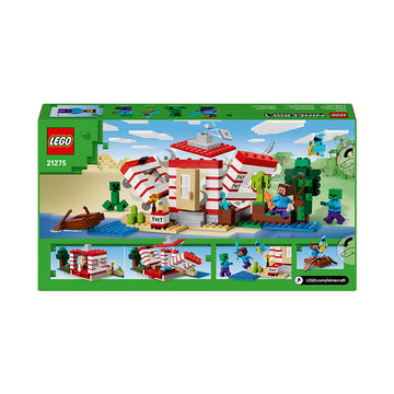 LEGO® Minecraft® The TNT Jungle House, Video Game Collectible Toy 21275 - 0