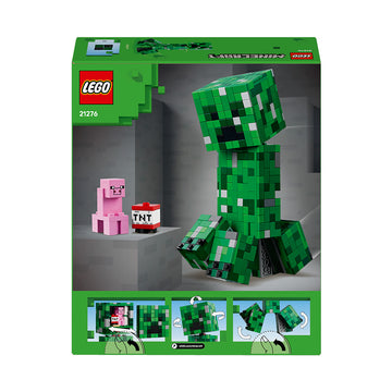 LEGO® Minecraft® The Creeper™ Gamer Decor and Action Figure Building Toy 21276 - SLIGHTLY DAMAGED BOX - 0