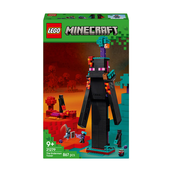 LEGO® Minecraft® The Enderman Tower Toy for Kids, Gamer Gift 21279