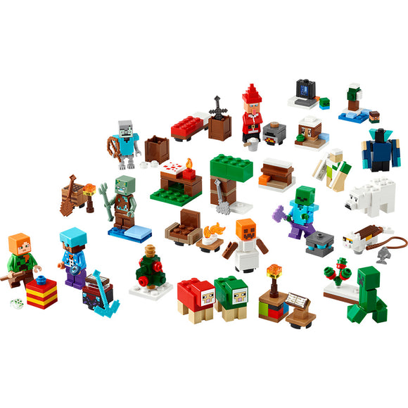 LEGO® Minecraft® Advent Calendar 2025, Christmas Gamer Gifts for Kids 21280