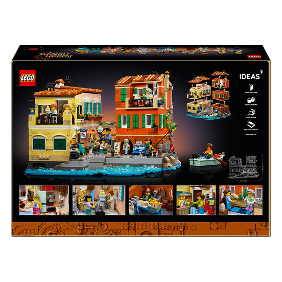 LEGO® Ideas Italian Riviera, Architecture Model Kit for Adults, Gift Idea 21359