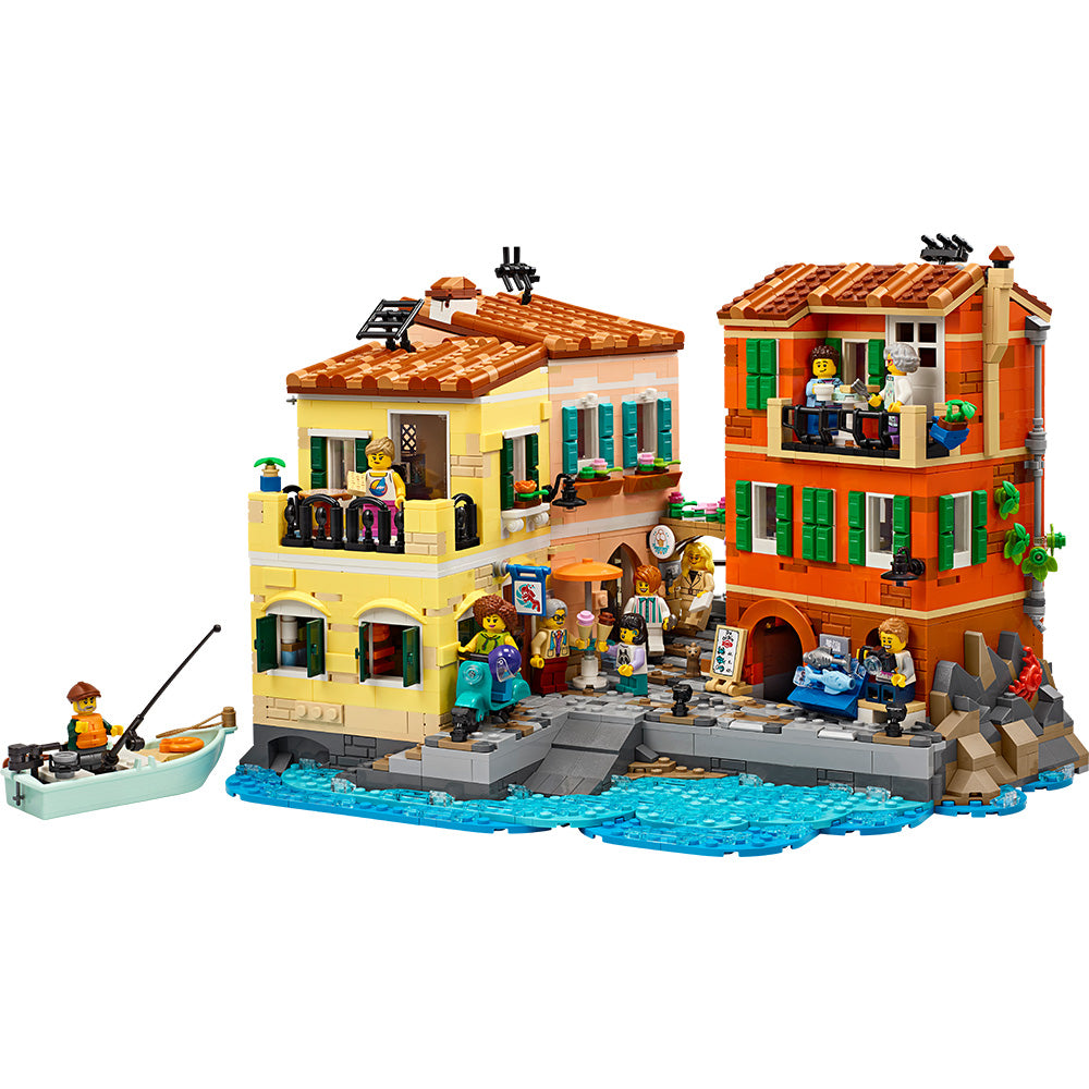 LEGO® Ideas Italian Riviera, Architecture Model Kit for Adults