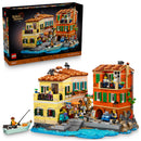 LEGO® Ideas Italian Riviera, Architecture Model Kit for Adults, Gift Idea 21359-10