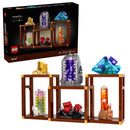 LEGO® Ideas Mineral Collection, Crystal Display Shelves, Living Room Decor 21362-10