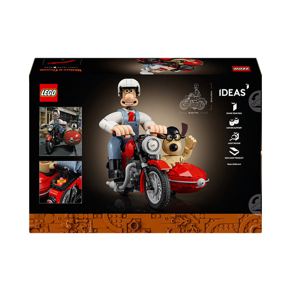 LEGO® Ideas Wallace & Gromit Building Set for Adults 21371