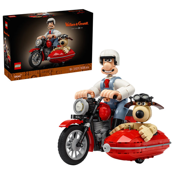 LEGO® Ideas Wallace & Gromit Building Set for Adults 21371