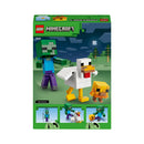 LEGO® Minecraft® Chicken Jockey Building Toy Decor 21582-2