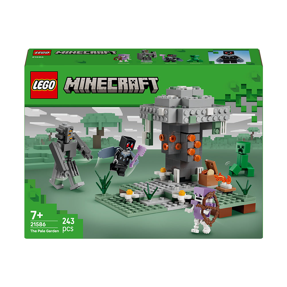 LEGO® Minecraft® The Pale Garden Brick Building Set 21586 | Import A Toy